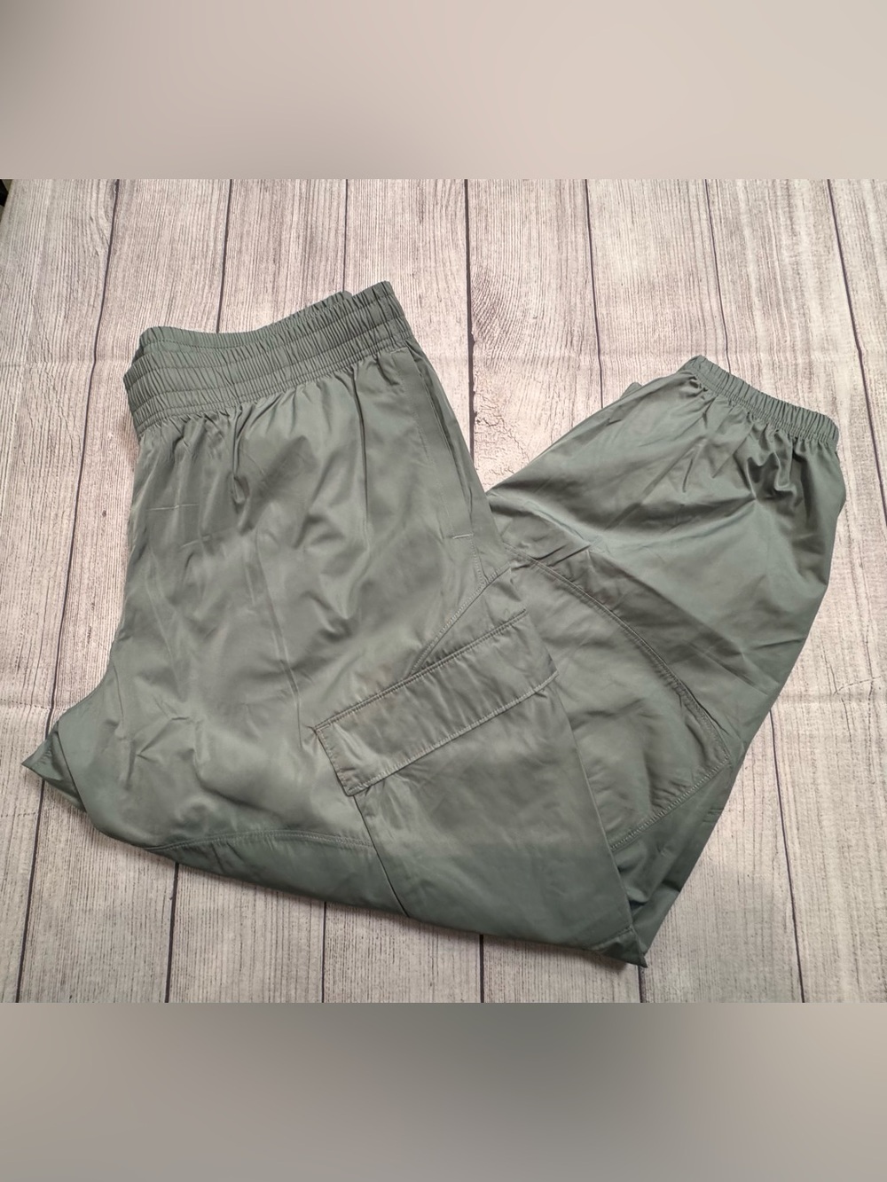 Under Armour Olive Green Cargo Track Joggers